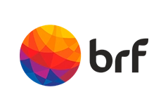 Logo empresa BRF.